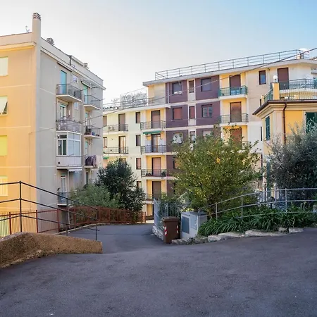 093 - Casa Panorama, Vista Mare E Vista Portofino, 500 Metri Centro Di Chiavari, Posto Auto Gratis Incluso Apartamento *