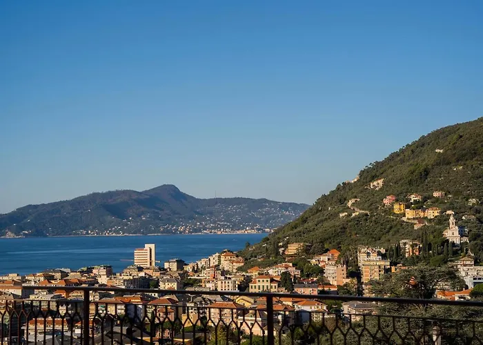Apartment 093 - Casa Panorama, Vista Mare E Vista Portofino, 500 Metri Centro Di Chiavari, Posto Auto Gratis Incluso Chiavari