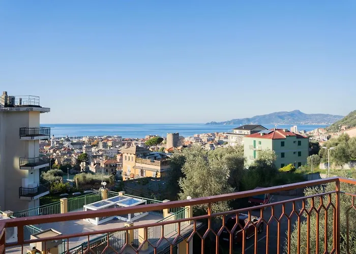 093 - Casa Panorama, Vista Mare E Vista Portofino, 500 Metri Centro Di Chiavari, Posto Auto Gratis Incluso Apartment