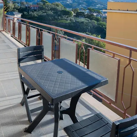 093 - Casa Panorama, Vista Mare E Vista Portofino, 500 Metri Centro Di Chiavari, Posto Auto Gratis Incluso Apartment *