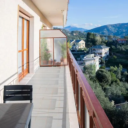 093 - Casa Panorama, Vista Mare E Vista Portofino, 500 Metri Centro Di Chiavari, Posto Auto Gratis Incluso Apartment *